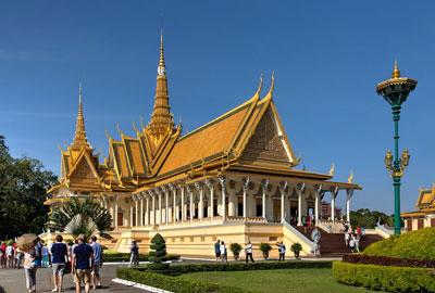 Phnom Penh arrival
