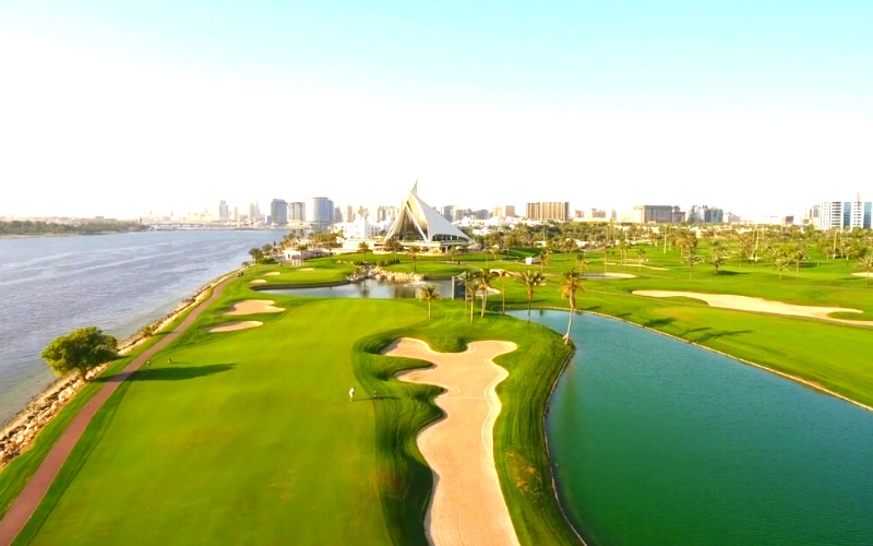 Play golf at Dubai Creek Golf & Yacht Club
