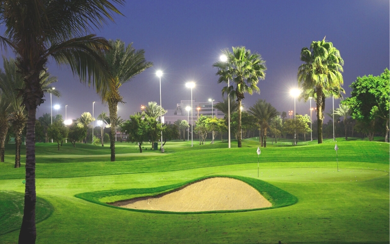 Play golf at Dubai Creek Golf & Yacht Club