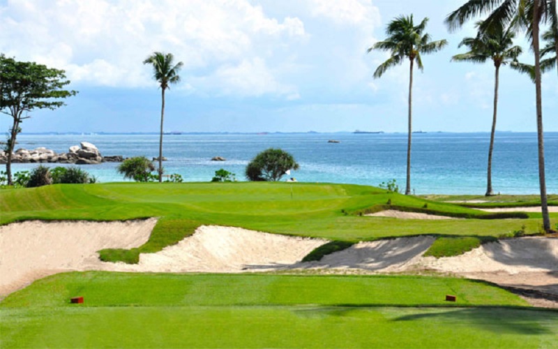 Play golf at Laguna Golf Bintan - Departure
