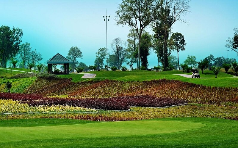 Golfing at Long Thanh Vientiane Golf Club