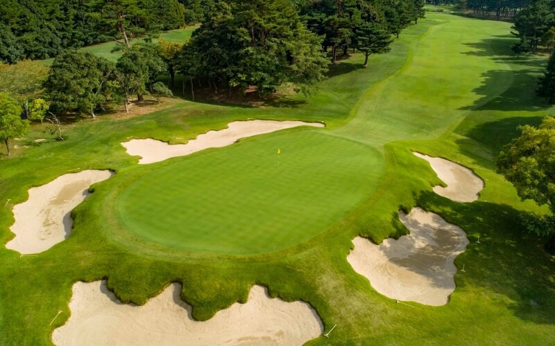 Hinoro Golf Club in Japan, one of the best golf courses in Asia
