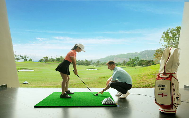 Practice area in Ba Na Hills Golf Club