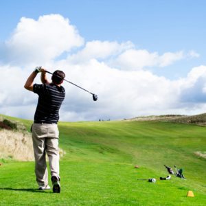 What is green fee in Golf?