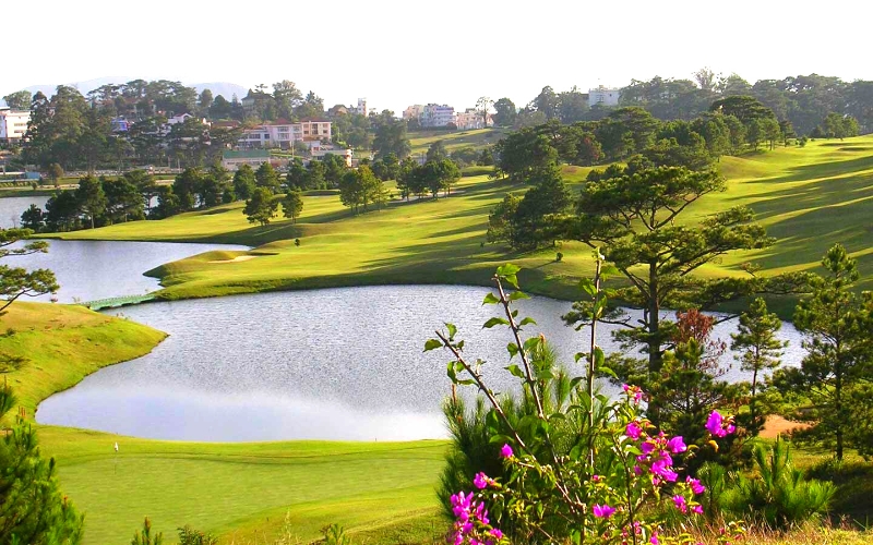 Play golf at Dalat Palace Golf Club