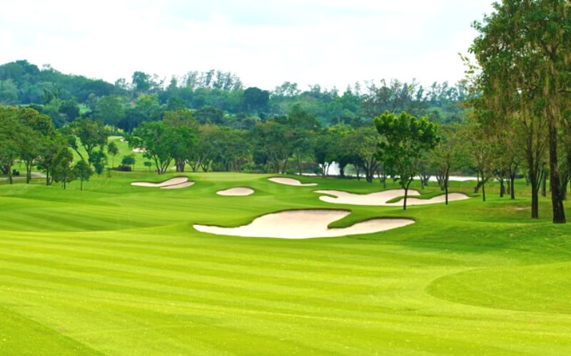 Play golf at Gunung Raya Golf Resort