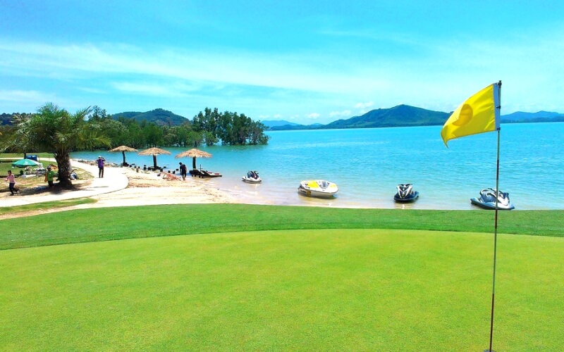 Play golf at Mission Hills Phuket Golf Resort