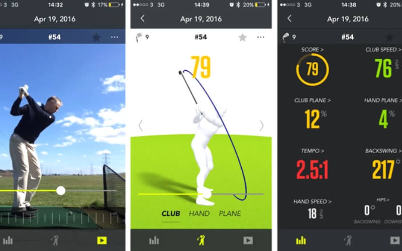 Zepp Golf Swing Analyzer App