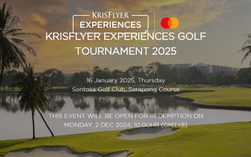 KrisFlyer Experiences Golf Tournament 2025