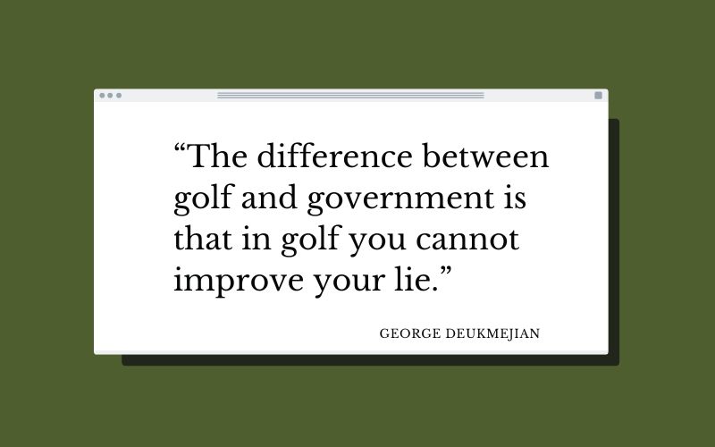 funny golf quote