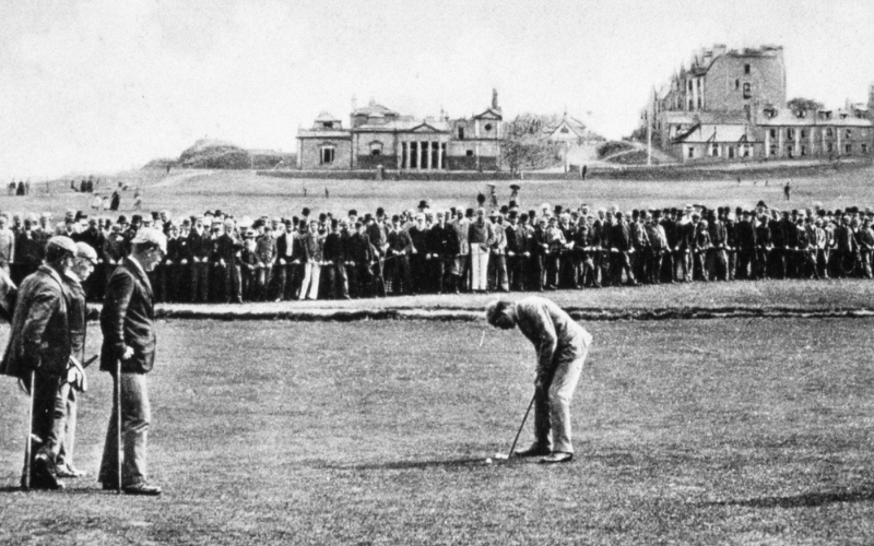 Willie Park Sr at 1860 Open Championship