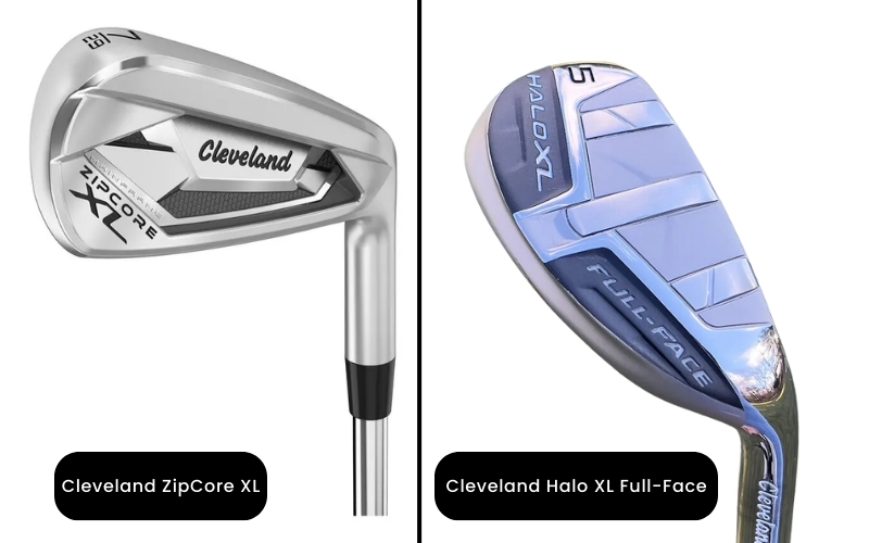 Cleveland ZipCore XL and Halo XL Full-Face Irons