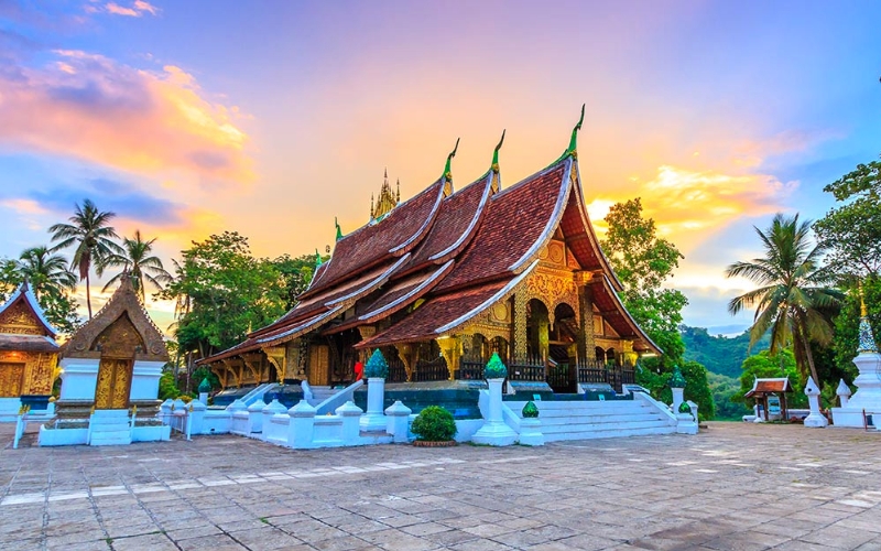 Wat Xieng Thong temple, Luang Prabang