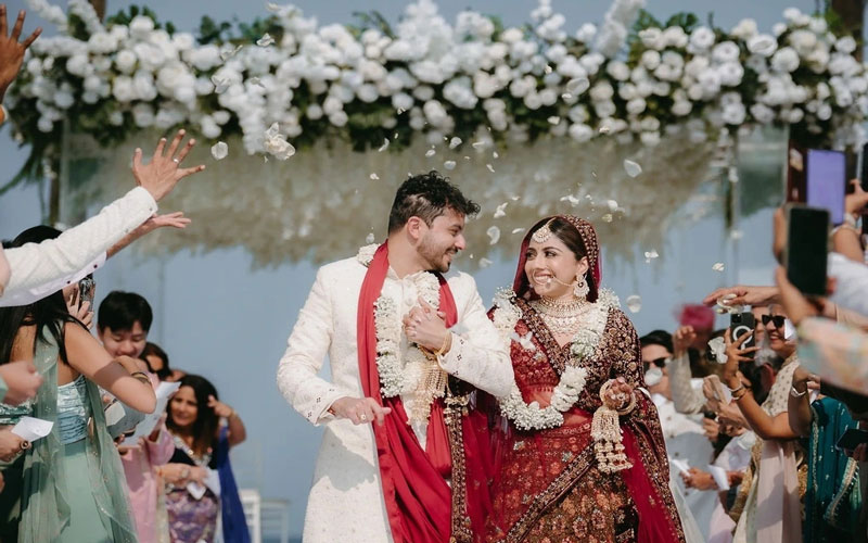 A lavish wedding held in Danang