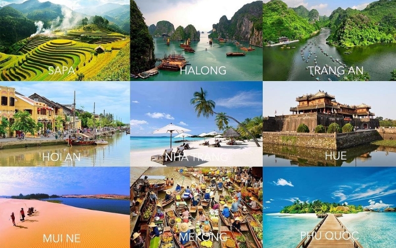 Vietnam main attractions