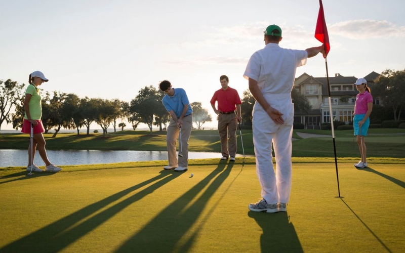 You should hire a local caddie for the best experience