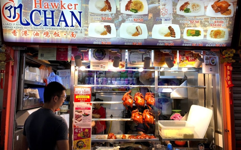 the world’s first Michelin-starred hawker stall