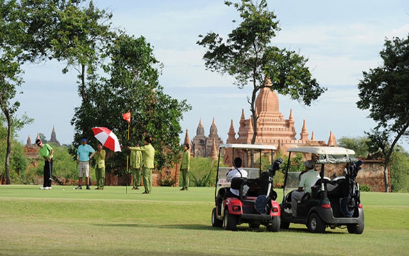 7 days are enough to play golf in Myanmar