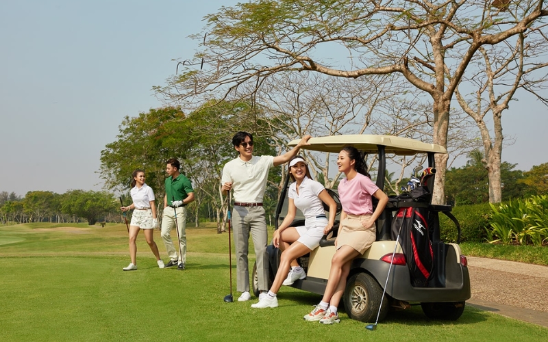 Golf courses in Myanmar have competitive costs