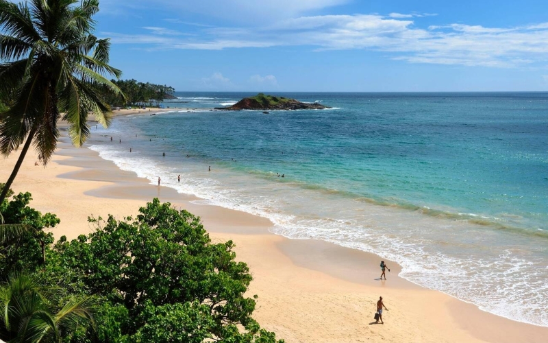 Mirissa, the most beautiful beach in the country