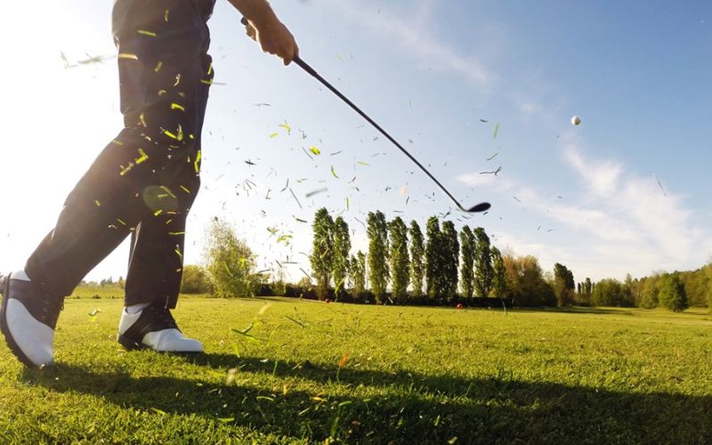 Perfect swing, pristine greens, and the right pair of shoes