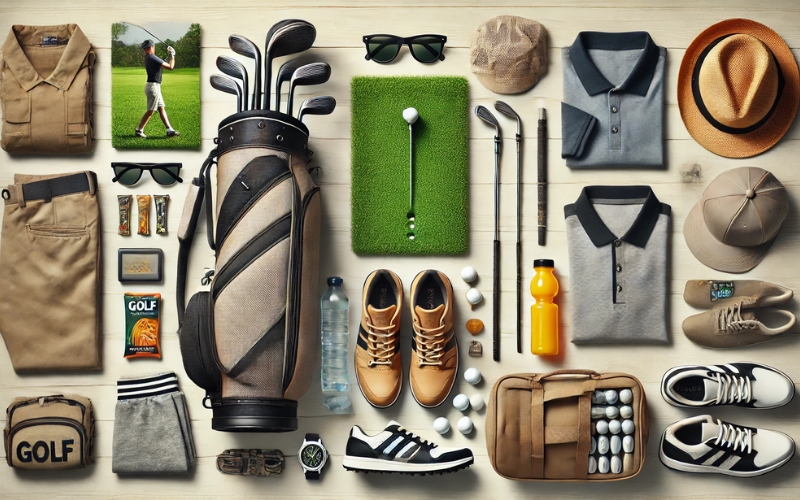 essentials for a golf trip