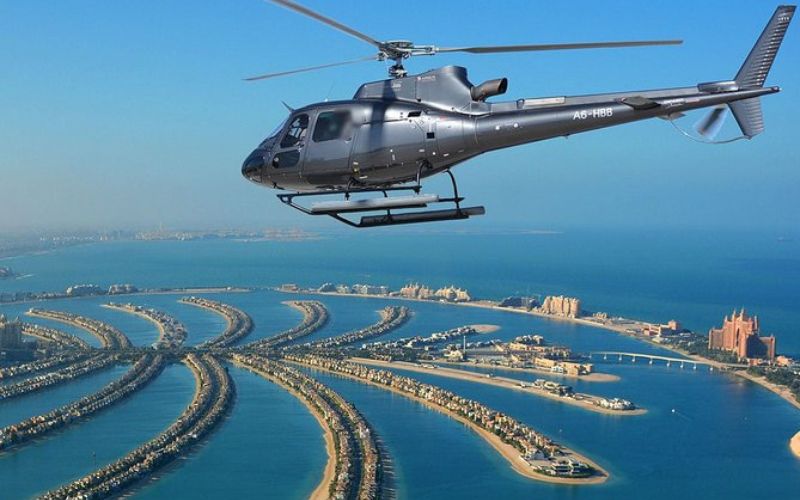 Dubai helicopter tour