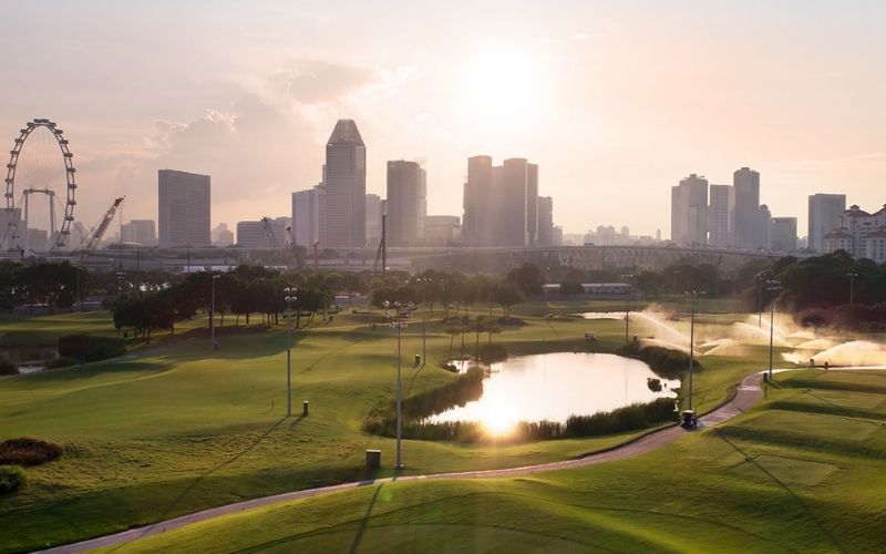 Marina Bay Golf Course in Singapore