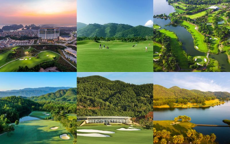 Some outstanding golf courses in Vietnam