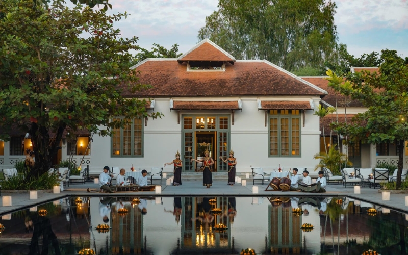 Amantaka, a luxury resort in Luang Prabang