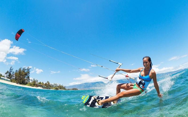 Kite surfing in Phan Thiet