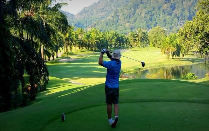 Make your perfect swing on the Loch Palm Golf Club in Phuket