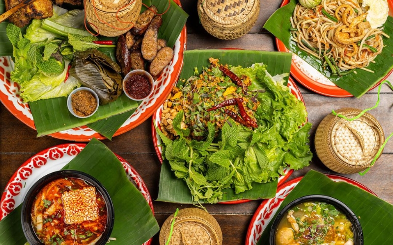 Some famous dishes in Laos