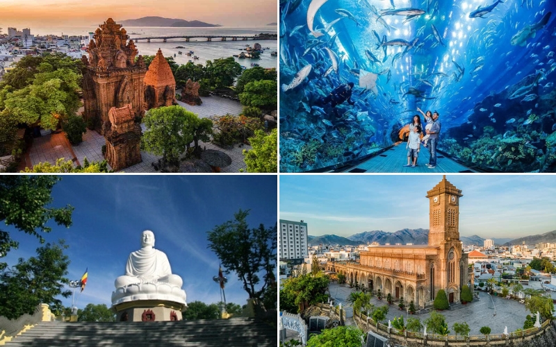 Famous tourist destinations in Nha Trang