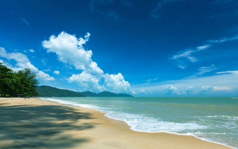 Batu Ferringhi, the most beautiful beach in Penang