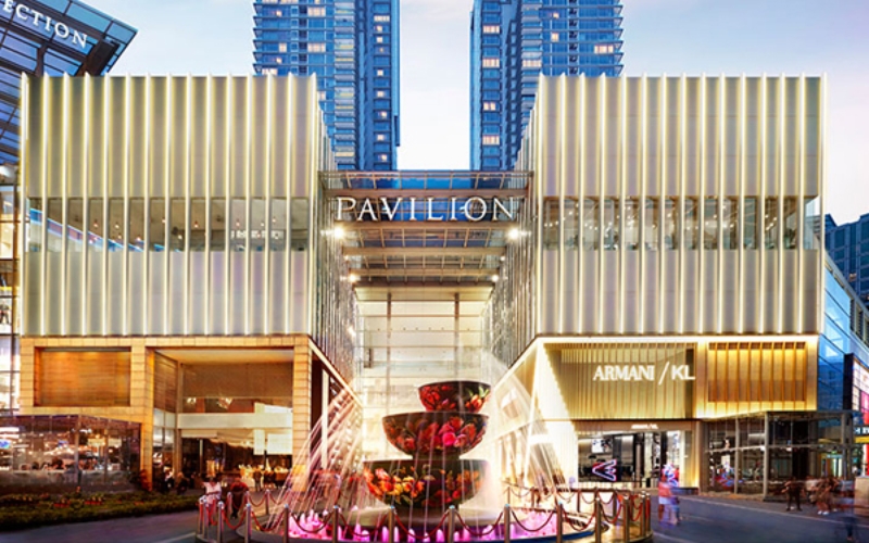 Pavilion is one of the most luxury shopping malls in the city