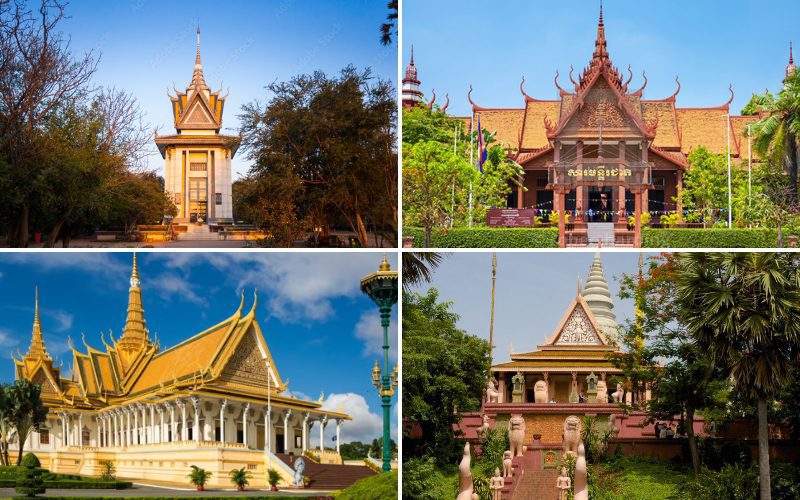 Some main attractions in Phnom Penh you may want to visit