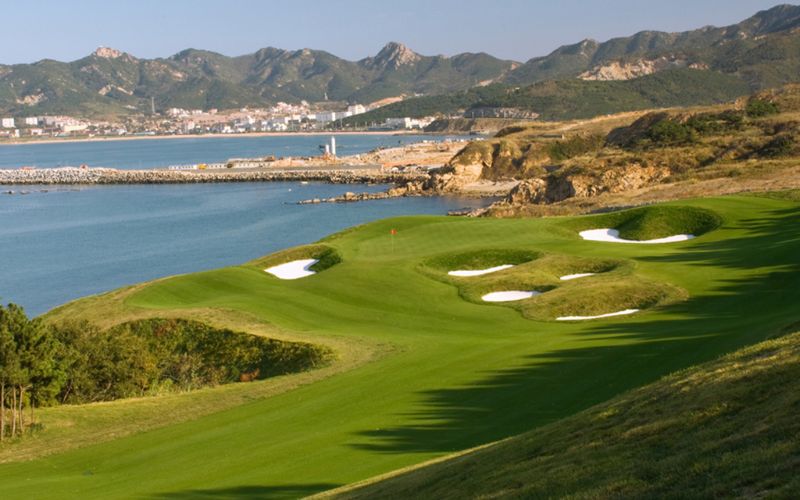 Stunning golf course in Shandong
