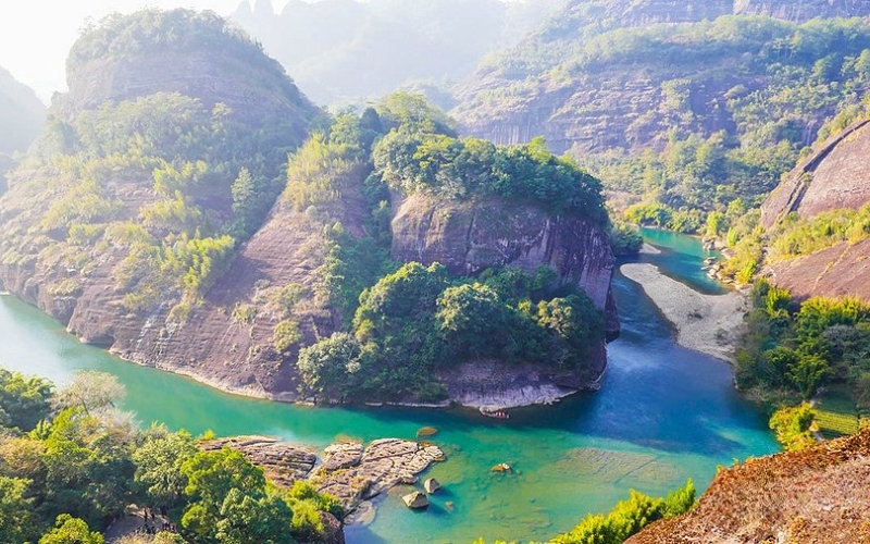 Wuyi Mountain, one of the most beautiful mountains in China