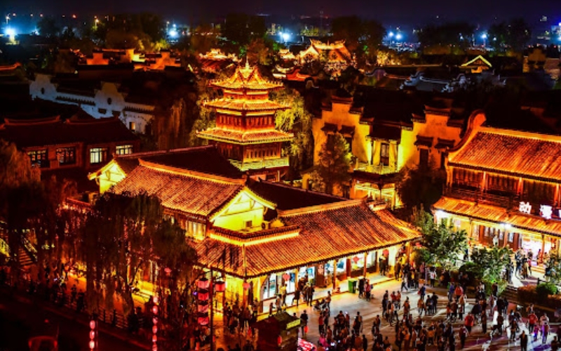 Xiangyang Ancient City at night