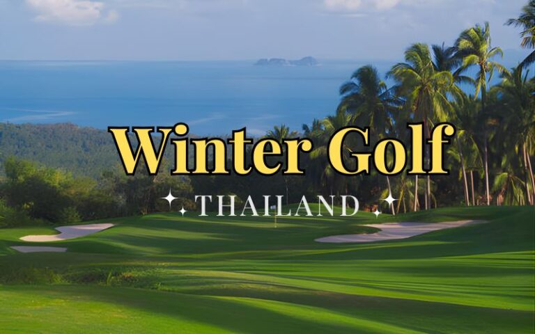 Enjoy a winter golf getaway in Thailand with warm weather, scenic fairways and world class courses.