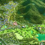 nui coc national golf club 3D layout